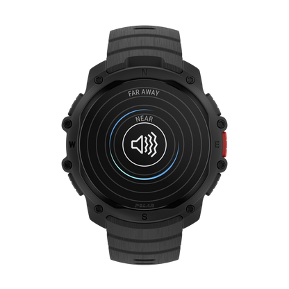 Ceas Polar Street X, Negru