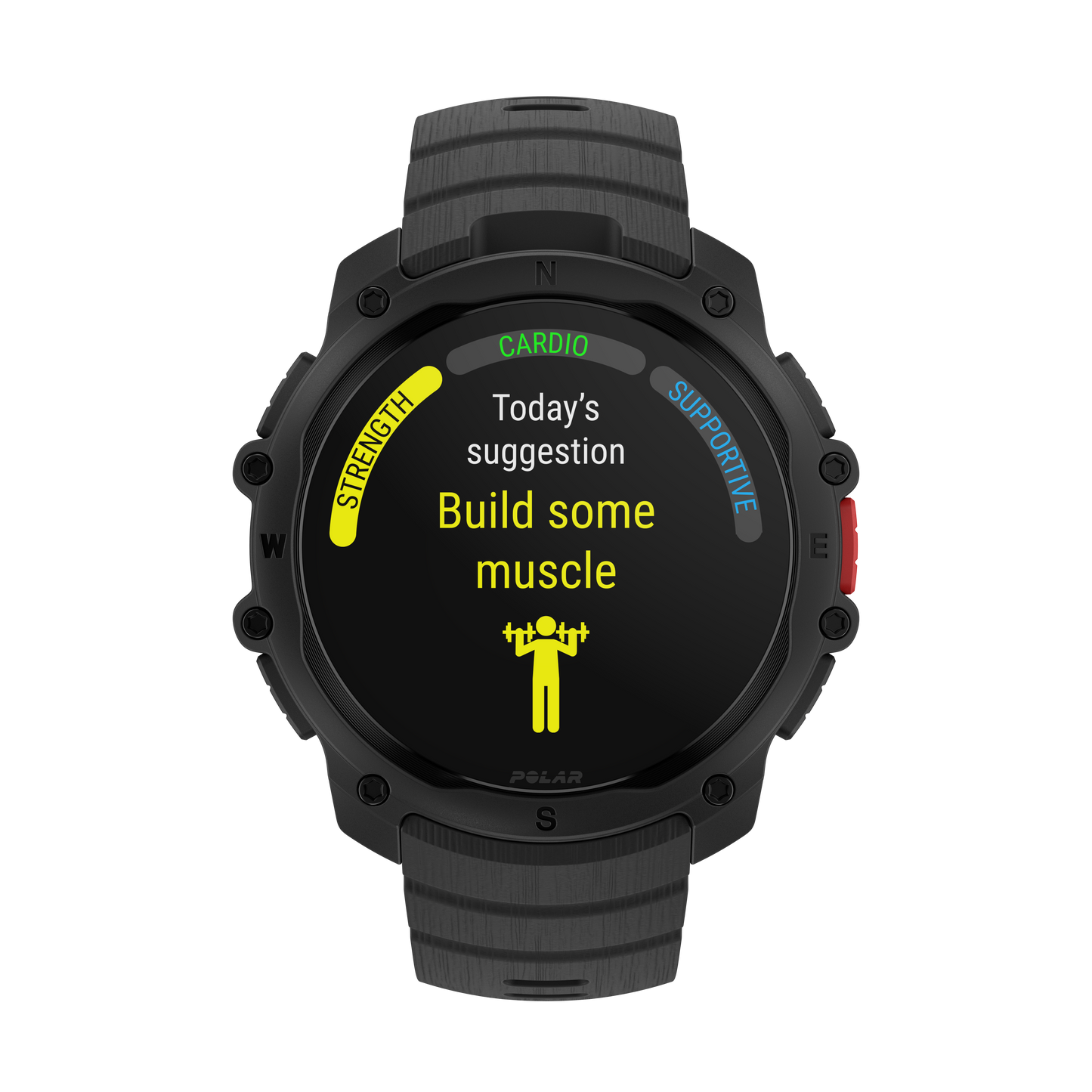 Ceas Polar Street X, Negru