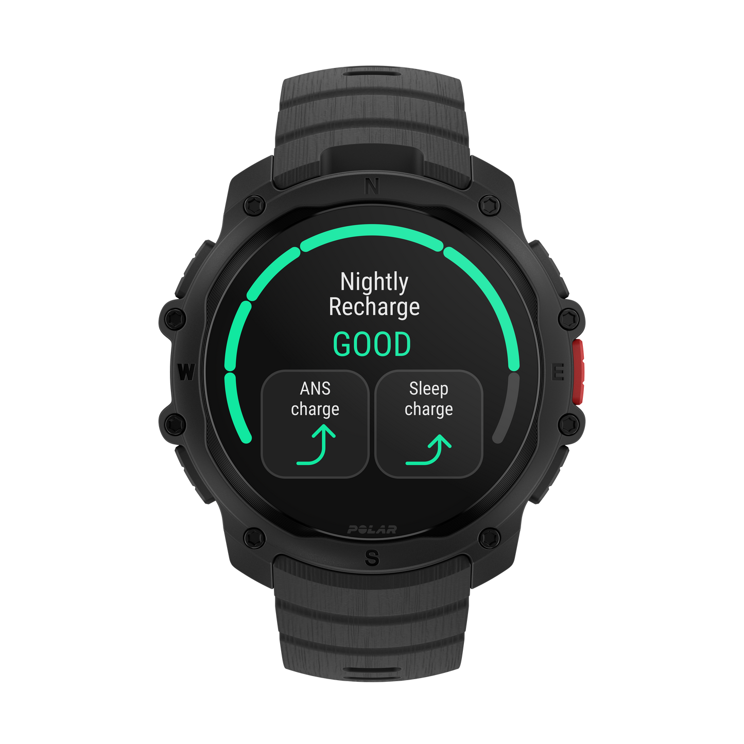 Ceas Polar Street X, Negru