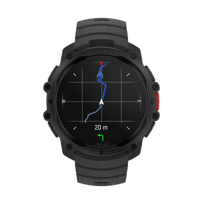 Ceas Polar Street X, Negru
