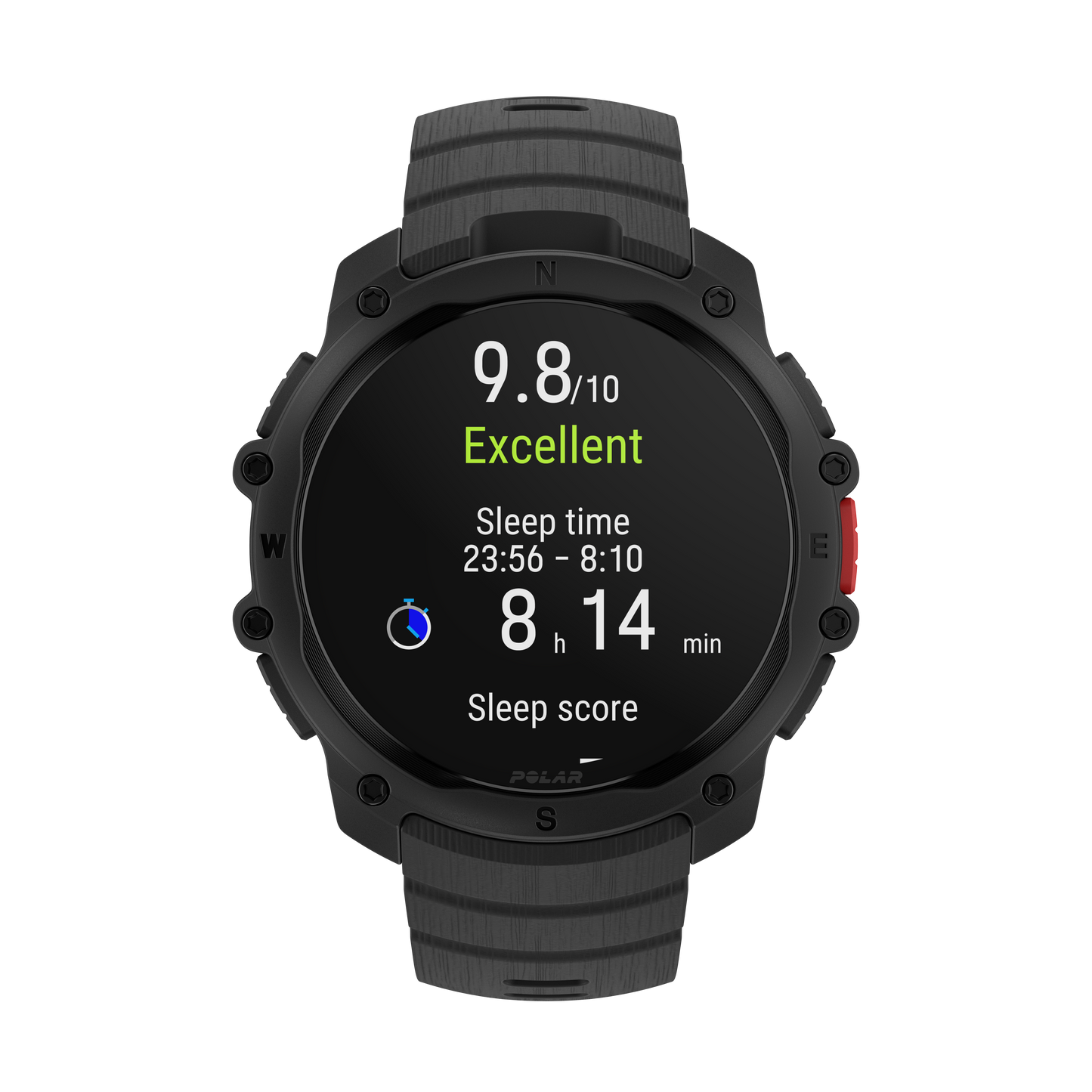 Ceas Polar Street X, Negru