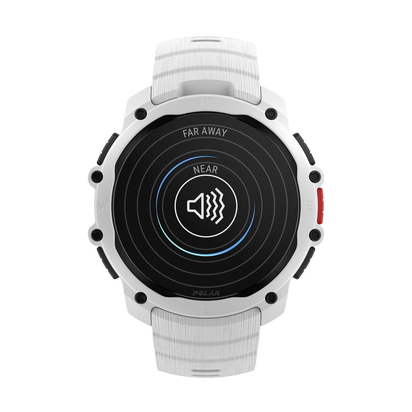 Ceas Polar Street X, Alb