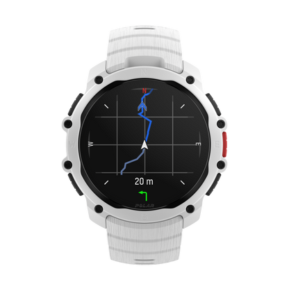 Ceas Polar Street X, Alb