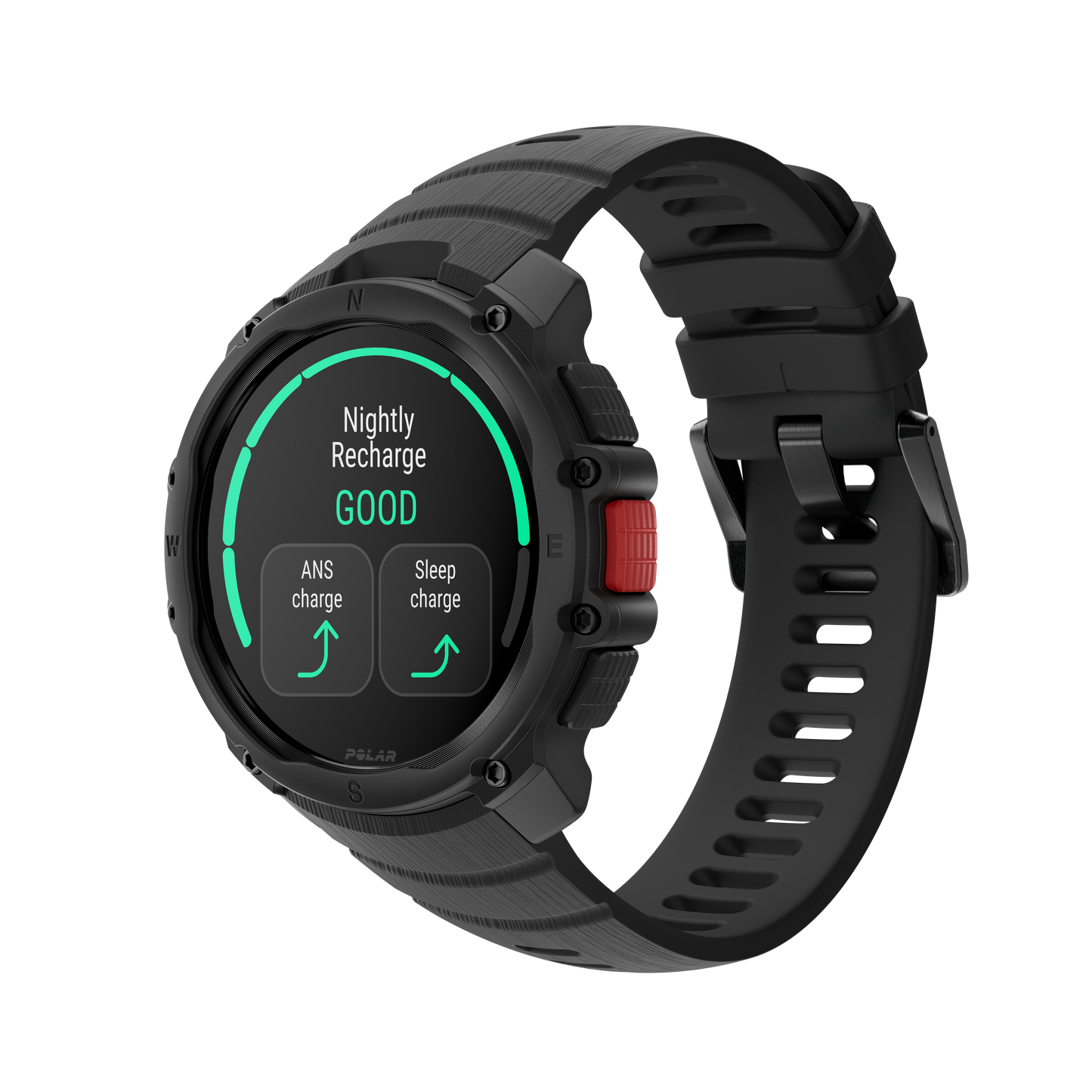 Ceas Polar Street X, Negru