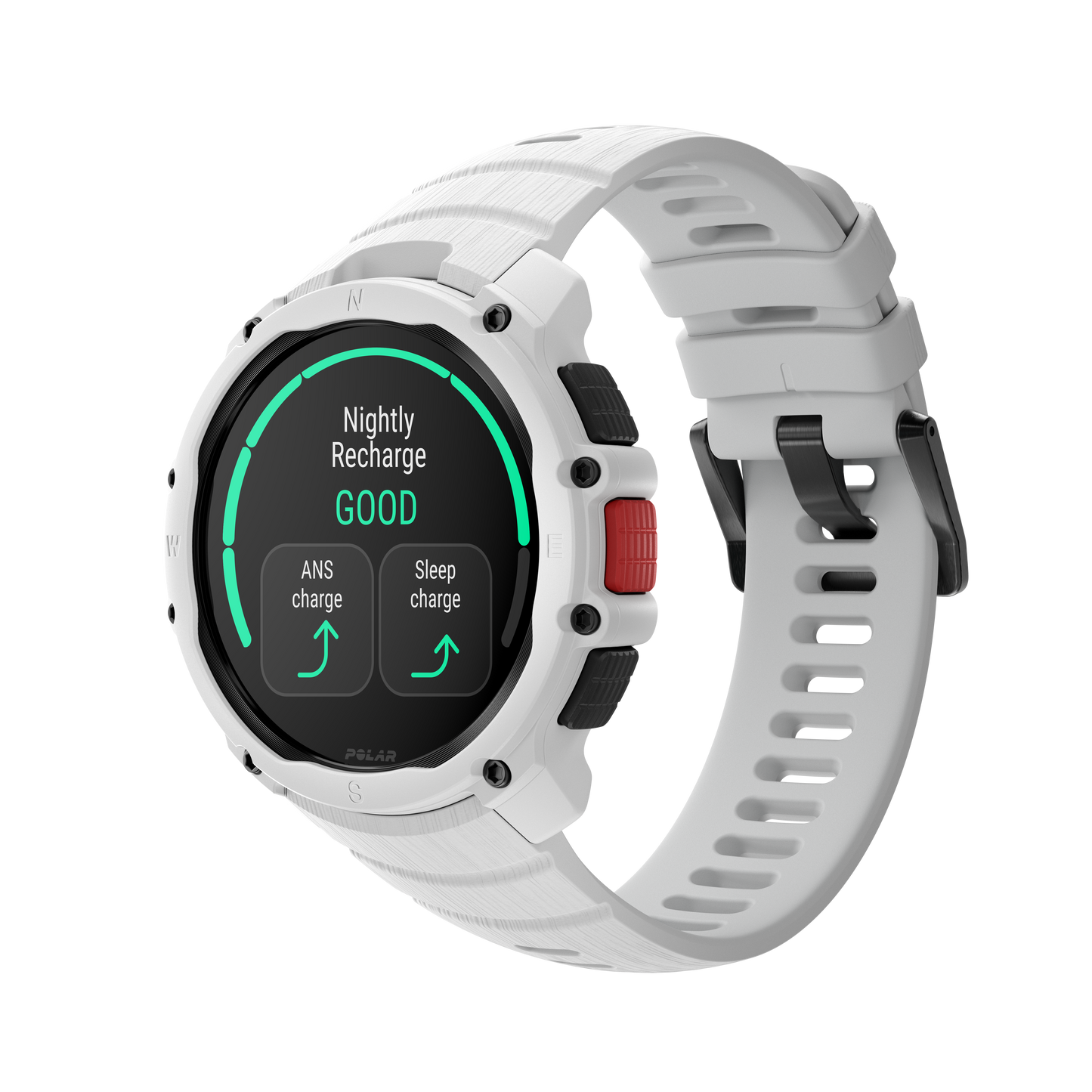 Ceas Polar Street X, Alb