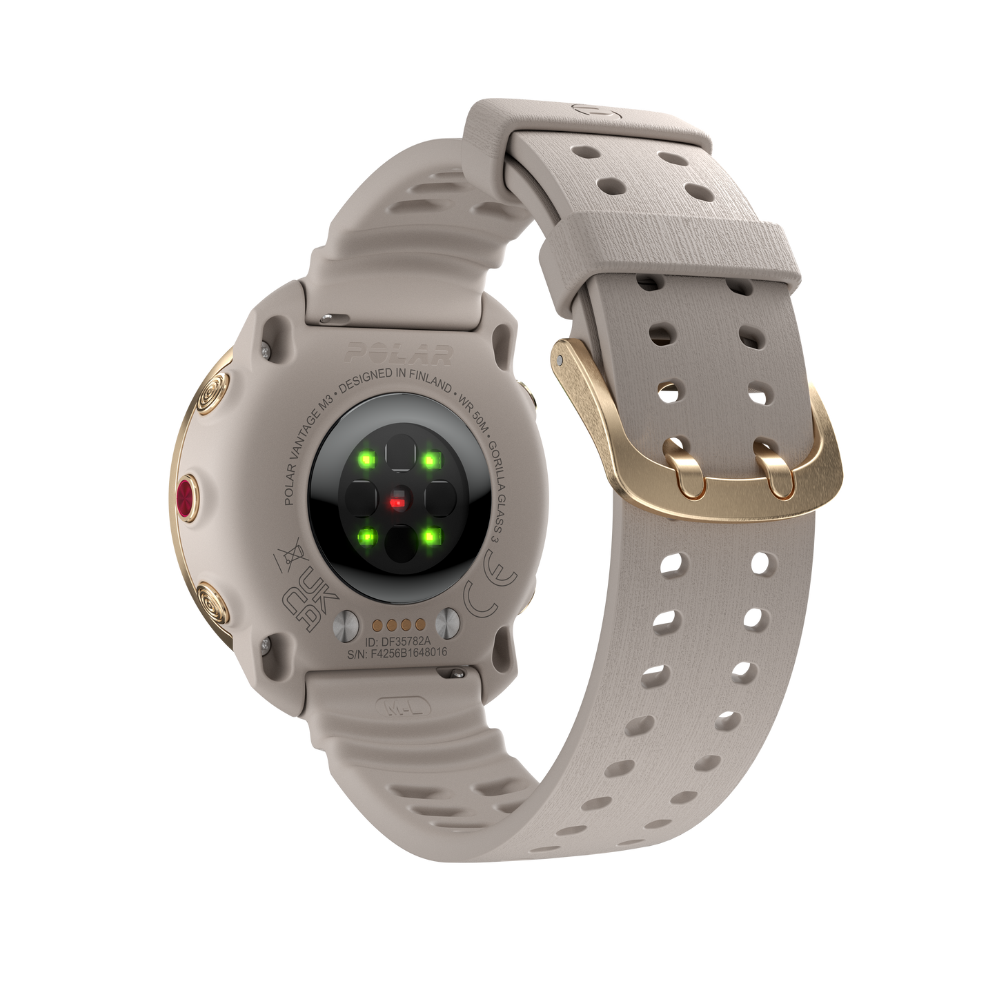 Smartwatch Polar Vantage M3, Amoled, Greige