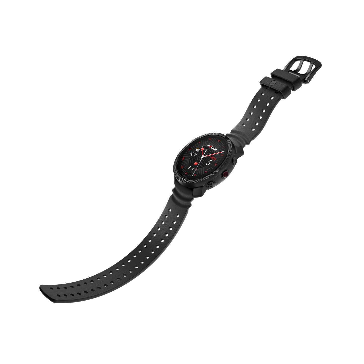 Ceas Polar Vantage M3, Amoled, Night Black