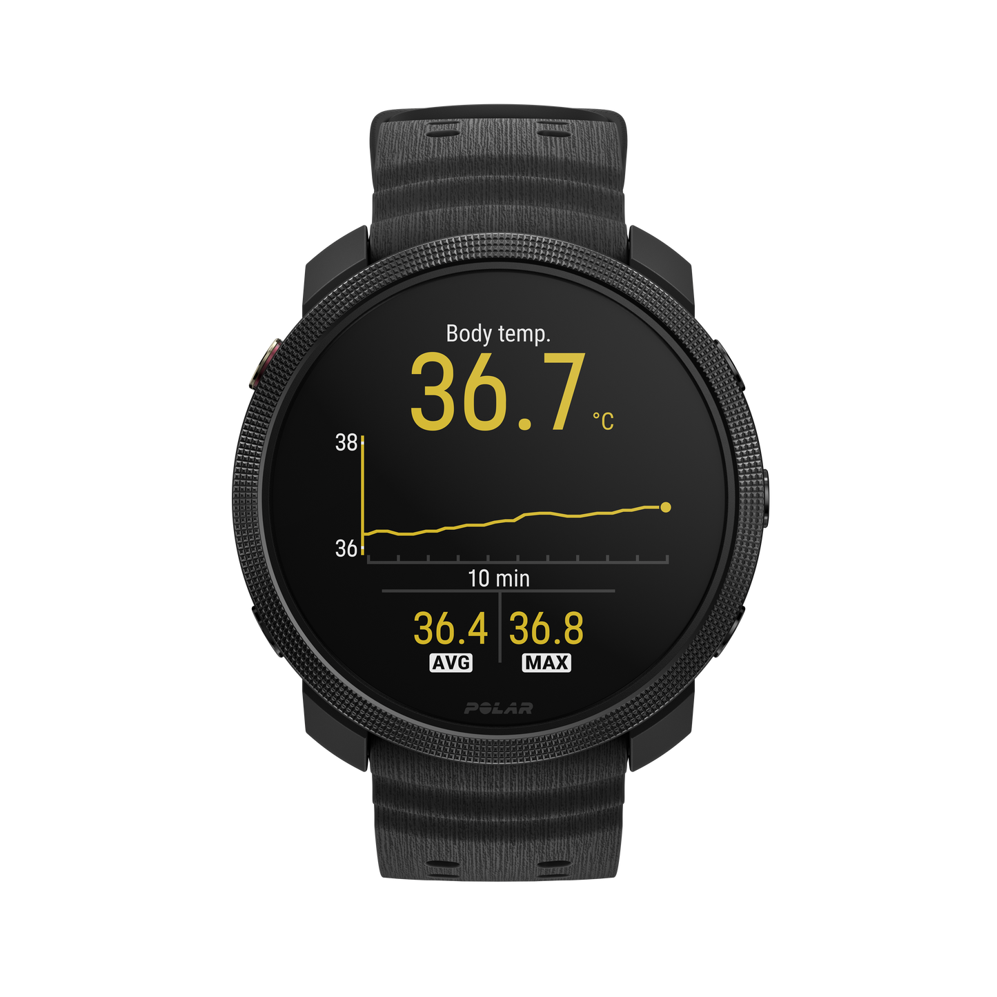 Ceas Polar Vantage M3, Amoled, Night Black