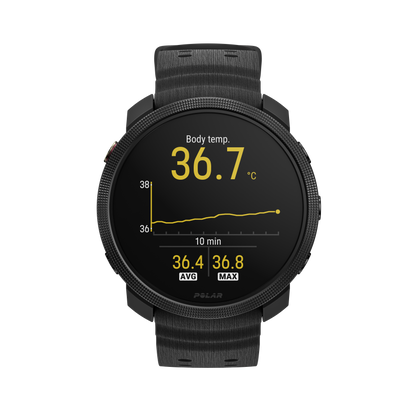 Ceas Polar Vantage M3, Amoled, Night Black