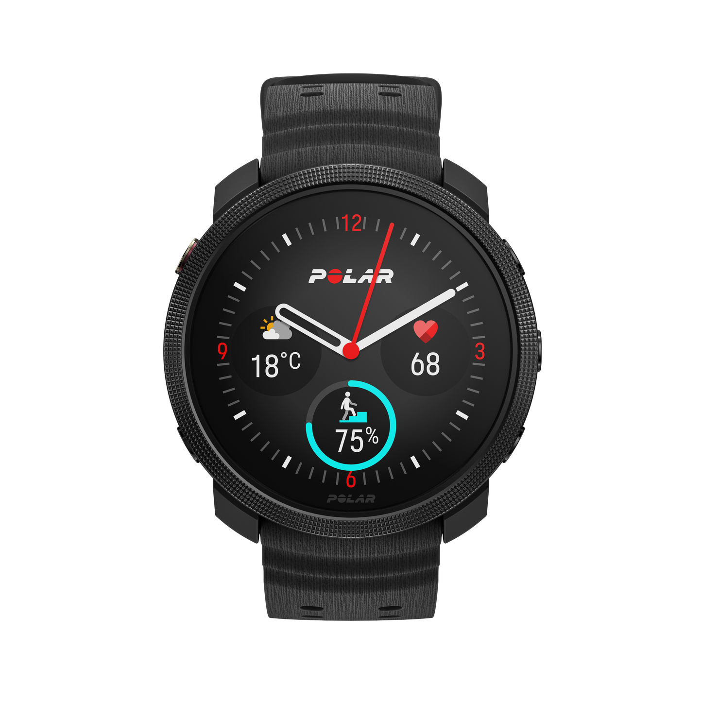 Ceas Polar Vantage M3, Amoled, Night Black