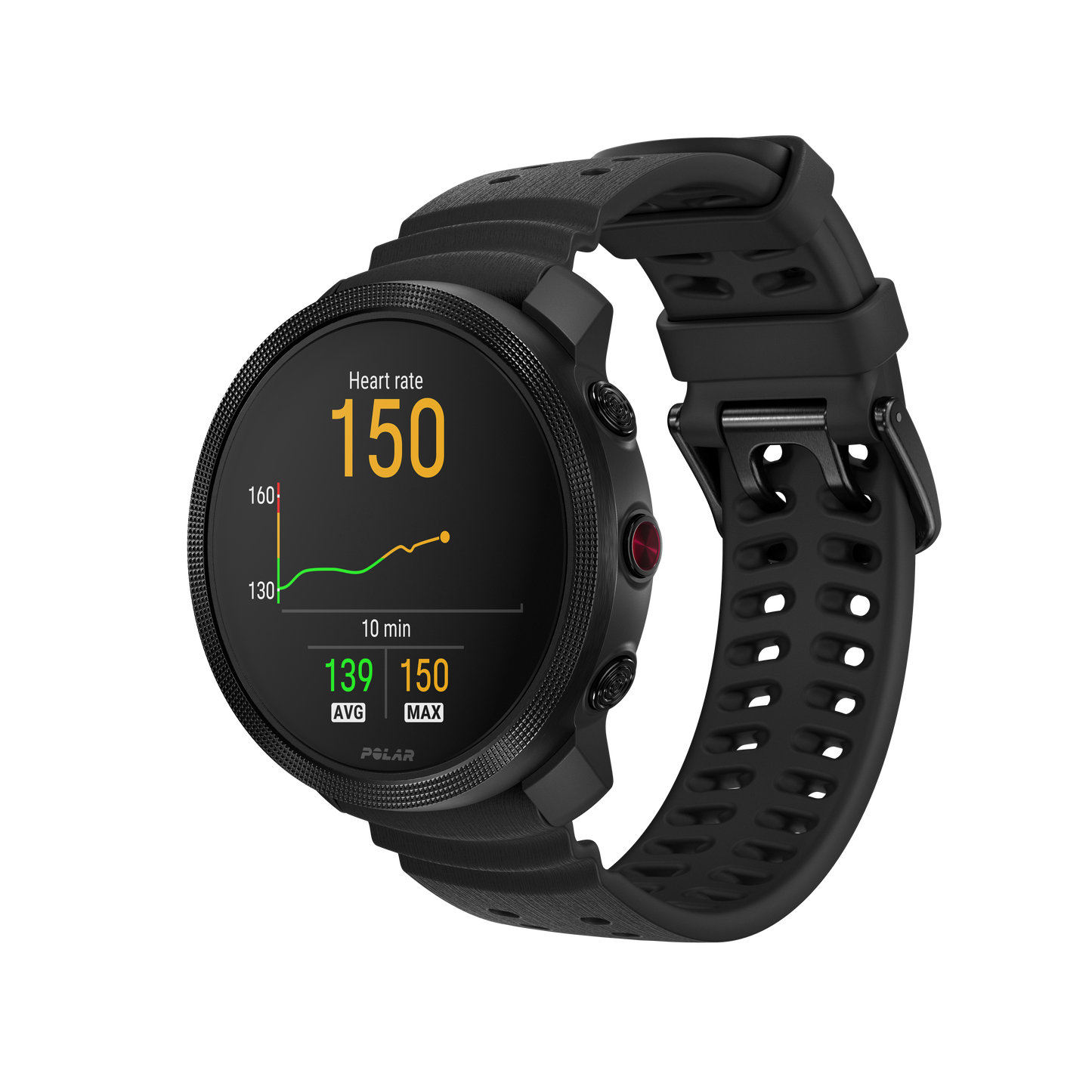 Ceas Polar Vantage M3, Amoled, Night Black