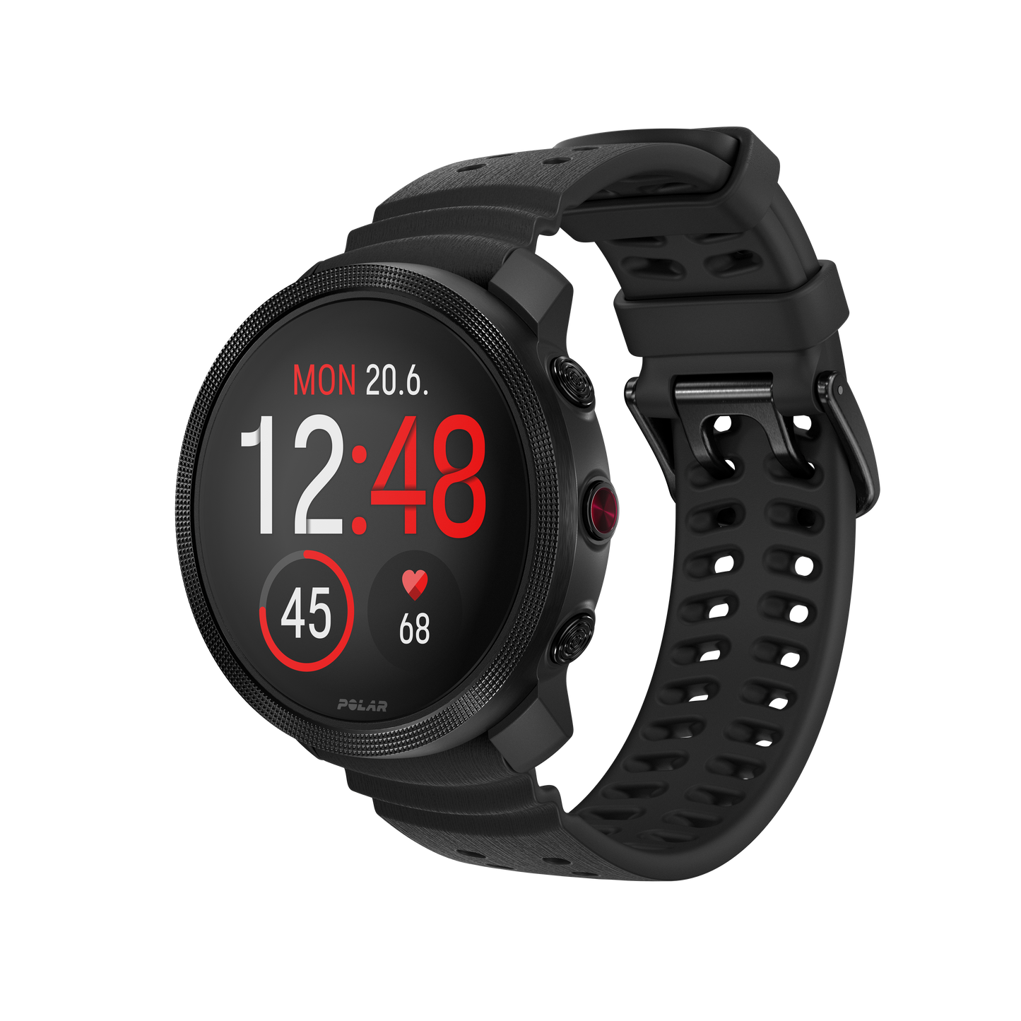 Ceas Polar Vantage M3, Amoled, Night Black