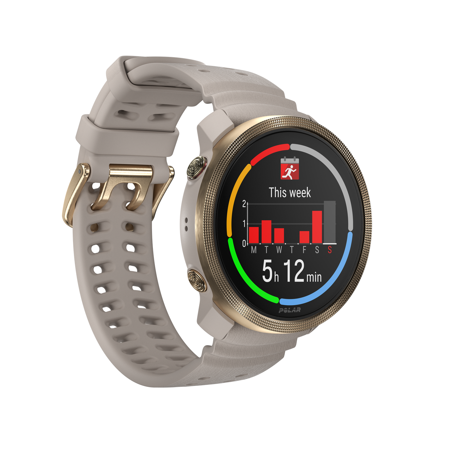 Smartwatch Polar Vantage M3, Amoled, Greige