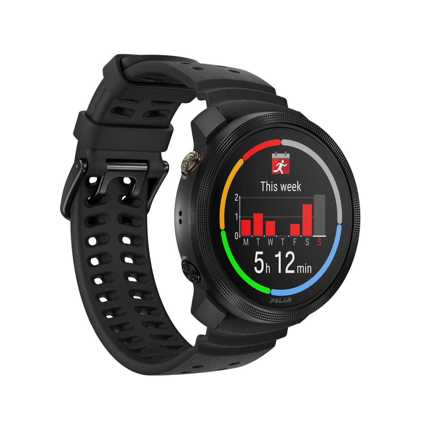 Ceas Polar Vantage M3, Amoled, Night Black