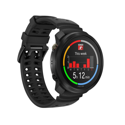 Ceas Polar Vantage M3, Amoled, Night Black