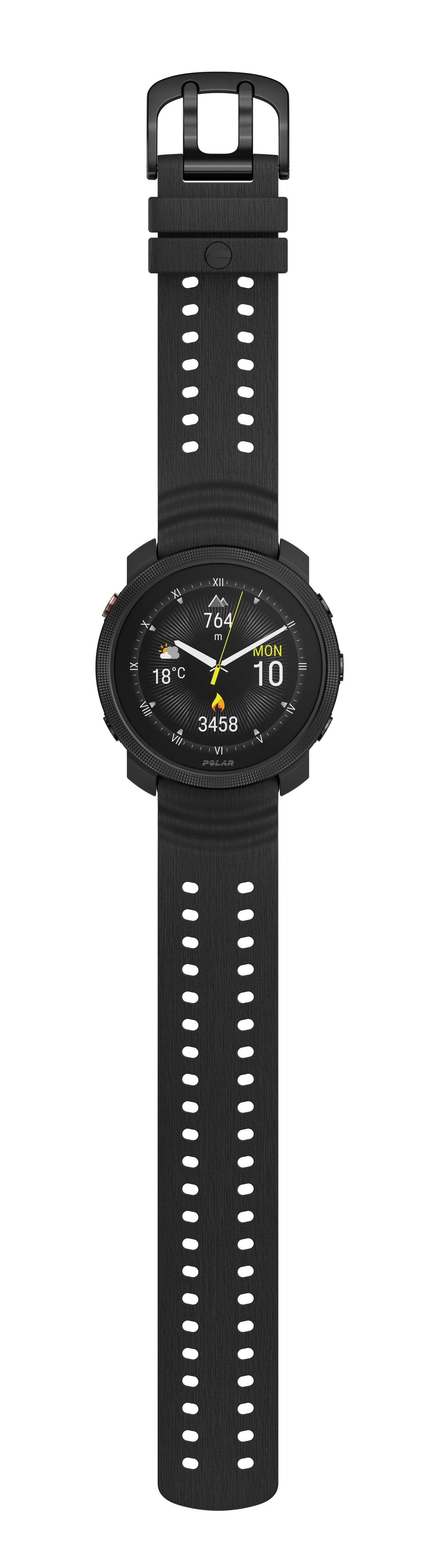 Ceas Polar Vantage M3, Amoled, Night Black