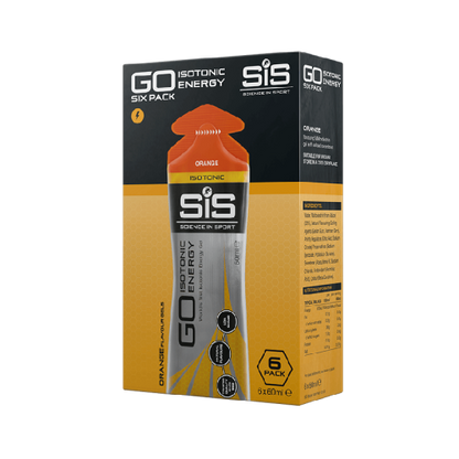 Gel Energizant SiS GO Isotonic Energy Gel 60ml 6 Pack