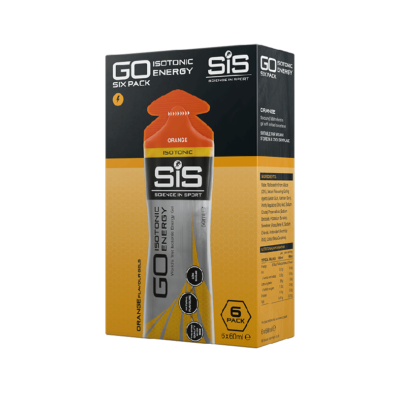 Gel Energizant SiS GO Isotonic Energy Gel 60ml 6 Pack