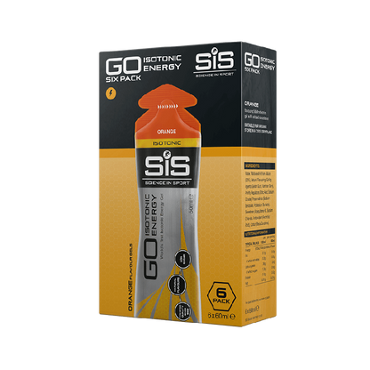 Gel Energizant SiS GO Isotonic Energy Gel 60ml 6 Pack
