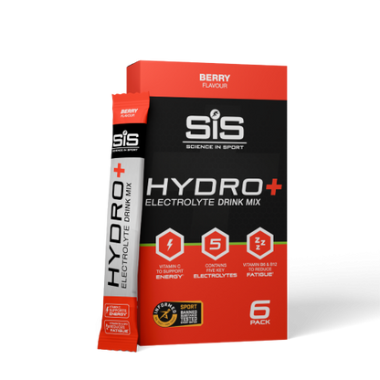 SiS HYDRO+ 6 Pack - plicuri de hidratare cu electroliți