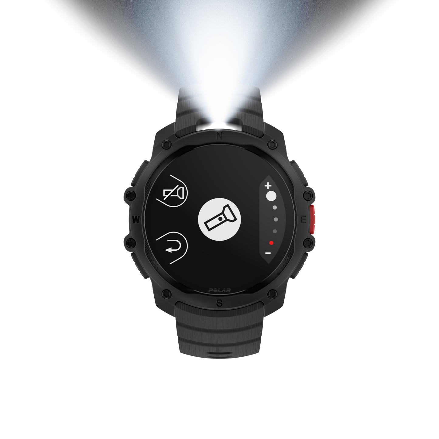 Ceas Polar Street X, Negru